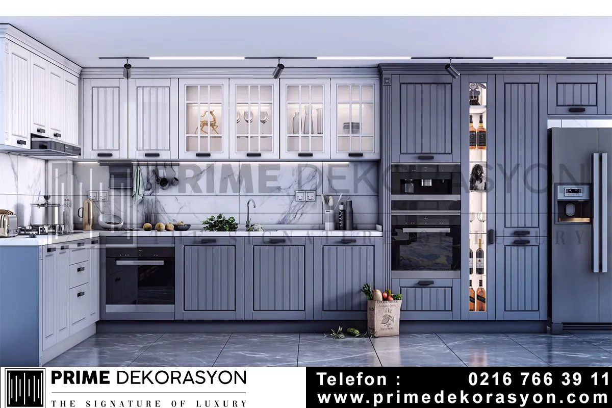 Muhteşem Proje Dolapları modeli dekorasyonu